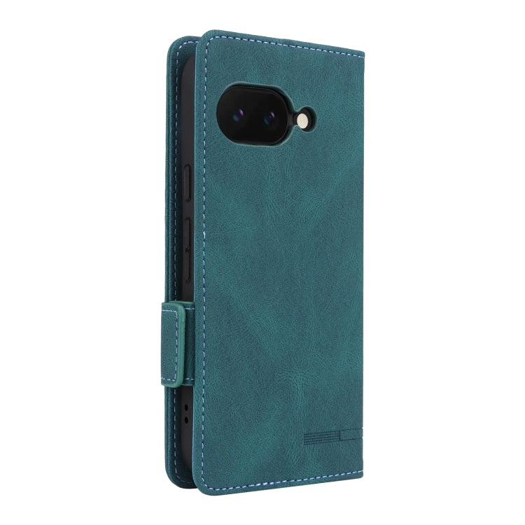 For Google Pixel 9a Magnetic Clasp Leather Phone Case