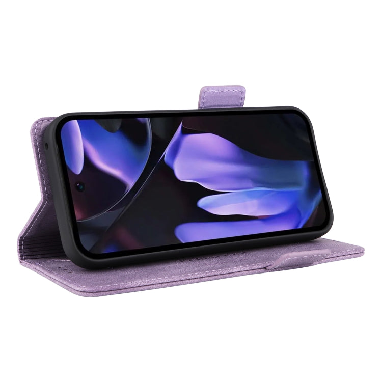For Google Pixel 9a Magnetic Clasp Leather Phone Case
