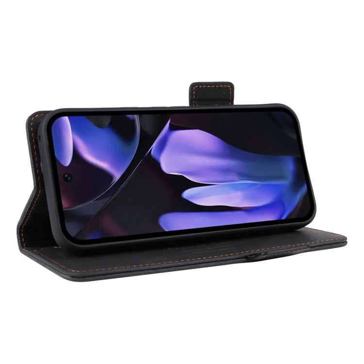 For Google Pixel 9a Magnetic Clasp Leather Phone Case