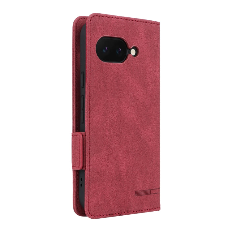 For Google Pixel 9a Magnetic Clasp Leather Phone Case
