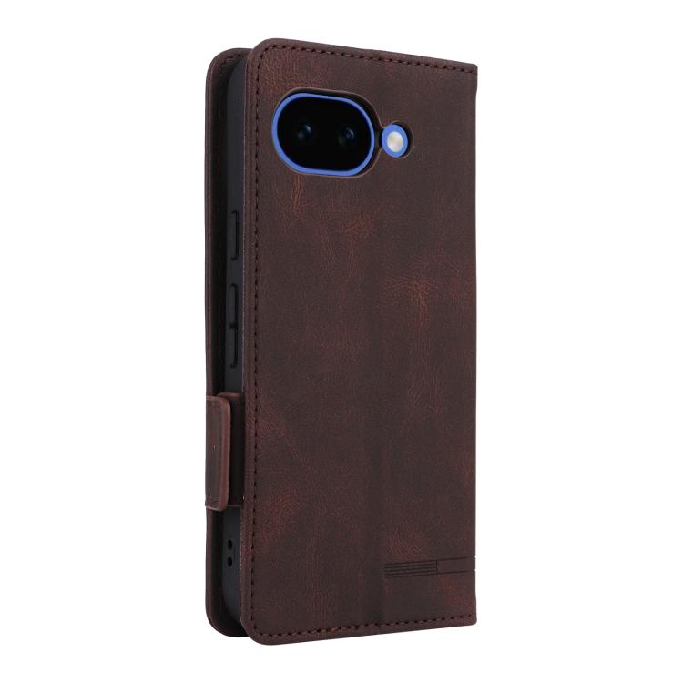 For Google Pixel 10a Magnetic Clasp Leather Phone Case