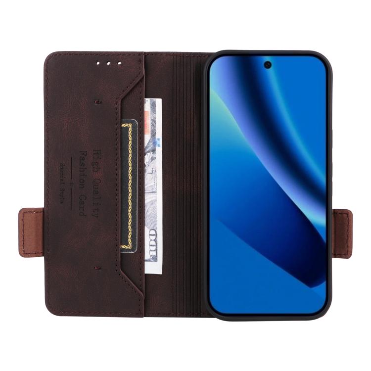 For Google Pixel 10a Magnetic Clasp Leather Phone Case