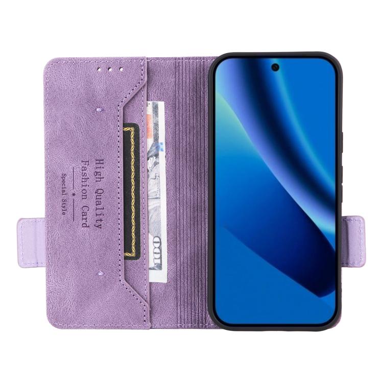 For Google Pixel 10a Magnetic Clasp Leather Phone Case