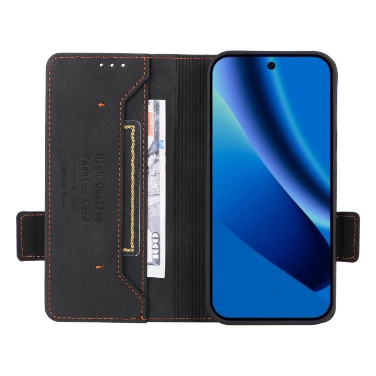 For Google Pixel 10a Magnetic Clasp Leather Phone Case