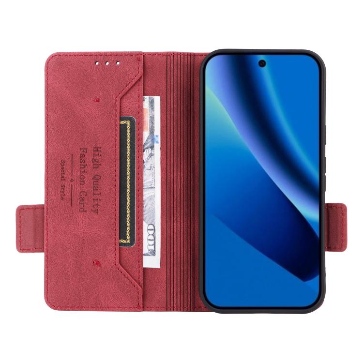 For Google Pixel 10a Magnetic Clasp Leather Phone Case