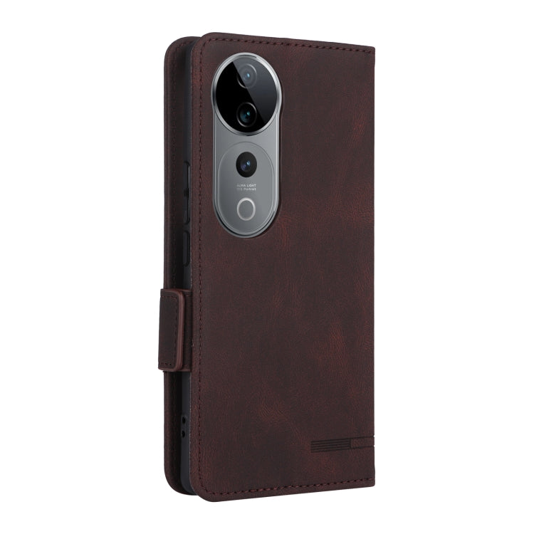 For vivo S19 Pro Magnetic Clasp Leather Phone Case