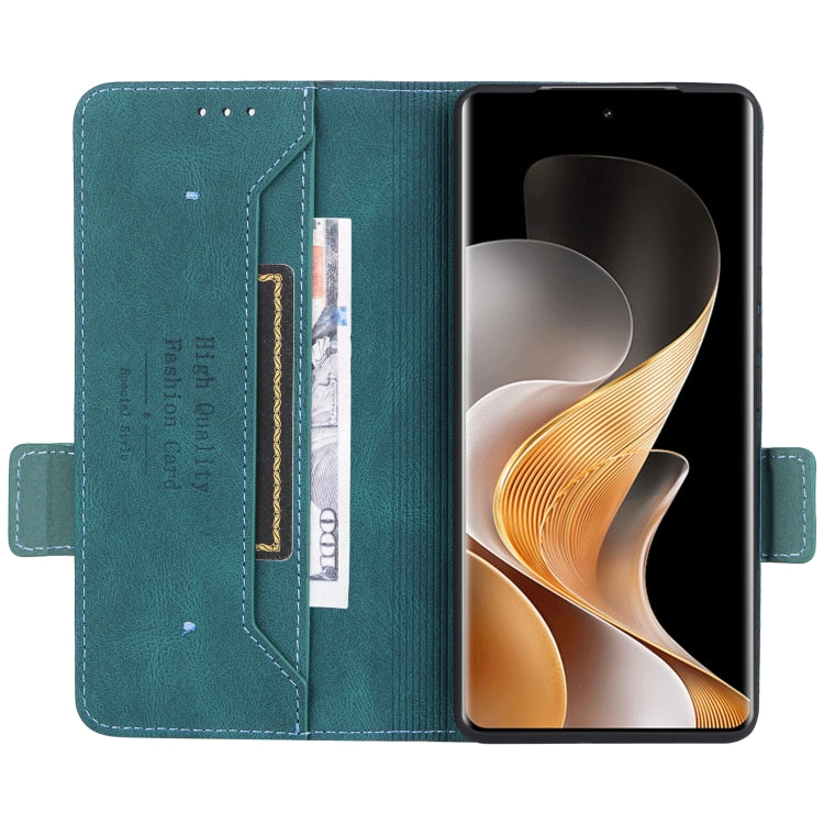 For vivo S19 Pro Magnetic Clasp Leather Phone Case