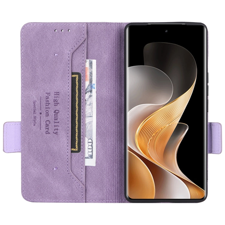 For vivo S19 Pro Magnetic Clasp Leather Phone Case