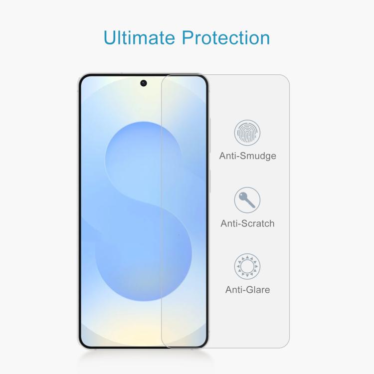For Samsung Galaxy S26 5G 0.18mm 9H 2.5D Tempered Glass Film, Support Fingerprint Unlocking
