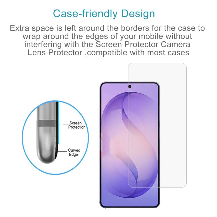 For Samsung Galaxy S26 Ultra 5G 0.18mm 9H 2.5D Tempered Glass Film, Support Fingerprint Unlocking