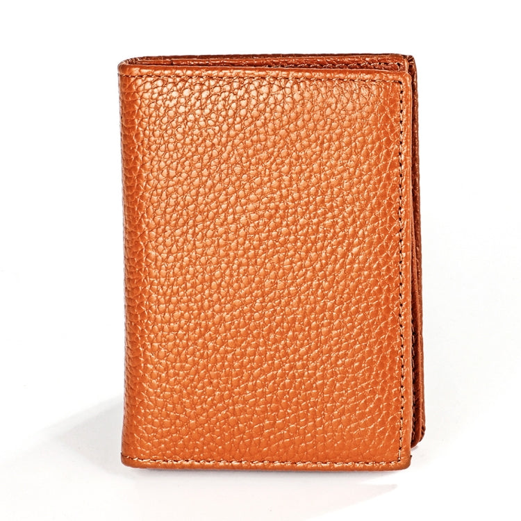 KB156 Antimagnetic RFID Men Leather Card Bag Card Holder