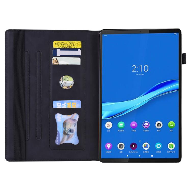 For Lenovo Tab K10C / E10C Business Shockproof Horizontal Flip Leather Tablet Case