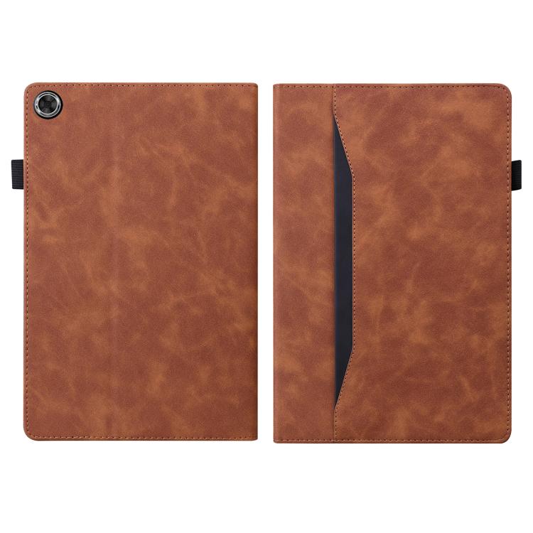 For Lenovo Tab K10C / E10C Business Shockproof Horizontal Flip Leather Tablet Case
