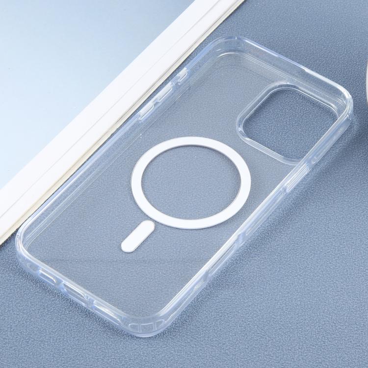 For iPhone 16 Pro Max DFANS DESIGN Magsafe Magnetic Phone Case - Transparent