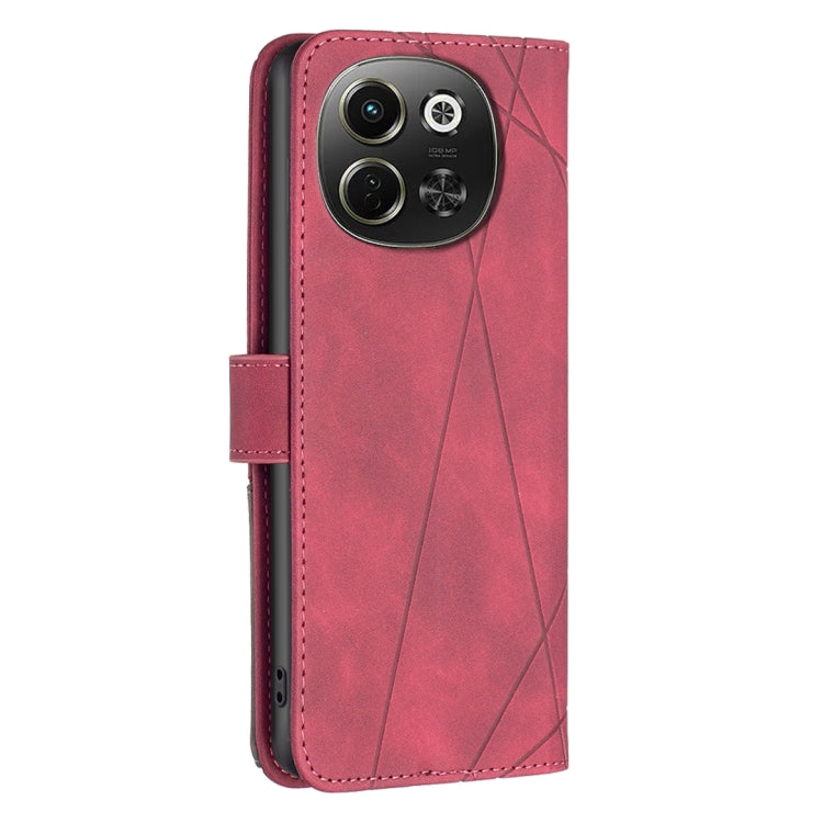 For Tecno Pova 6 Neo 5G / Spark 30 5G Magnetic Buckle Rhombus Texture Leather Phone Case