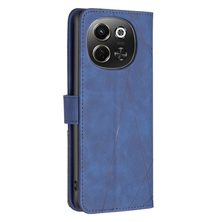 For Tecno Pova 6 Neo 5G / Spark 30 5G Magnetic Buckle Rhombus Texture Leather Phone Case