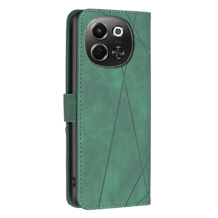 For Tecno Pova 6 Neo 5G / Spark 30 5G Magnetic Buckle Rhombus Texture Leather Phone Case