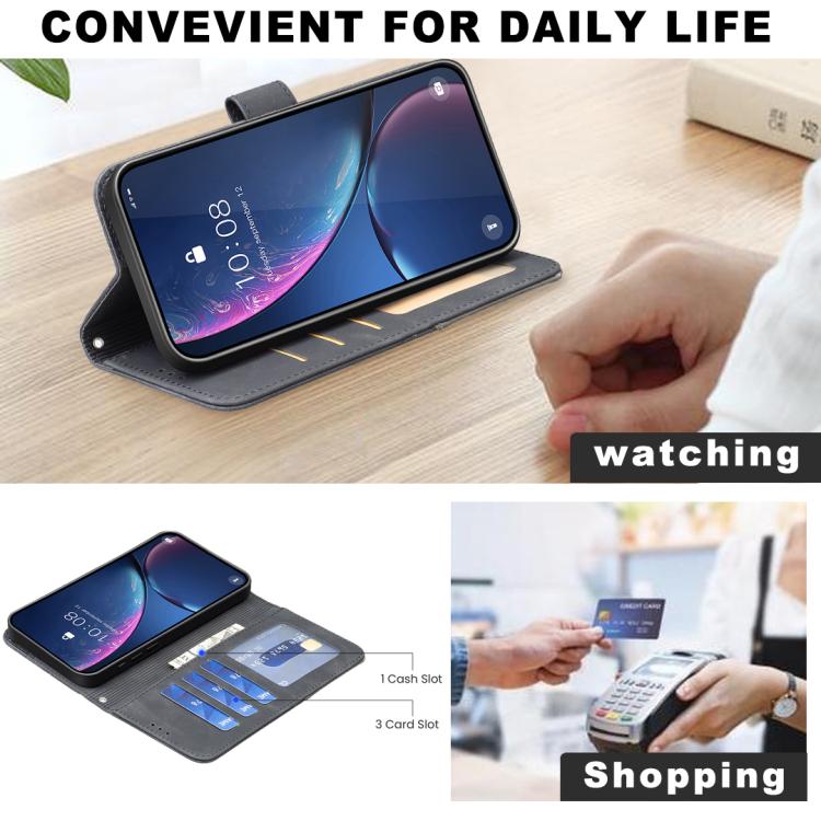 For Tecno Camon 40 Pro 5G Magnetic Buckle Rhombus Texture Leather Phone Case