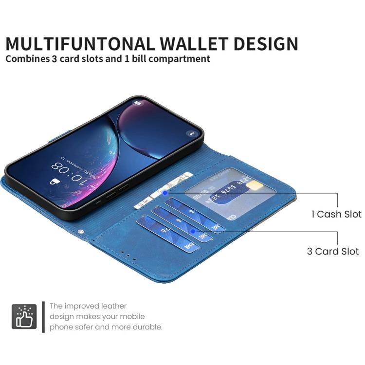 For Tecno Spark 40 Pro 4G Magnetic Buckle Rhombus Texture Leather Phone Case