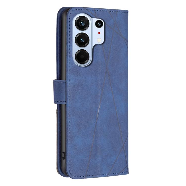 For Tecno Camon 50 Pro 4G Magnetic Buckle Rhombus Texture Leather Phone Case