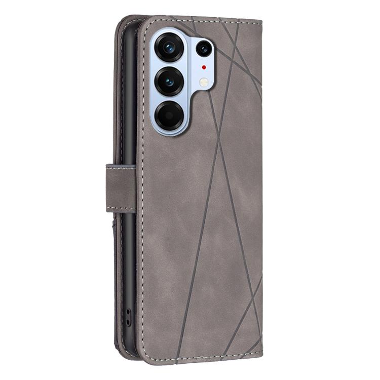 For Tecno Camon 50 Pro 4G Magnetic Buckle Rhombus Texture Leather Phone Case