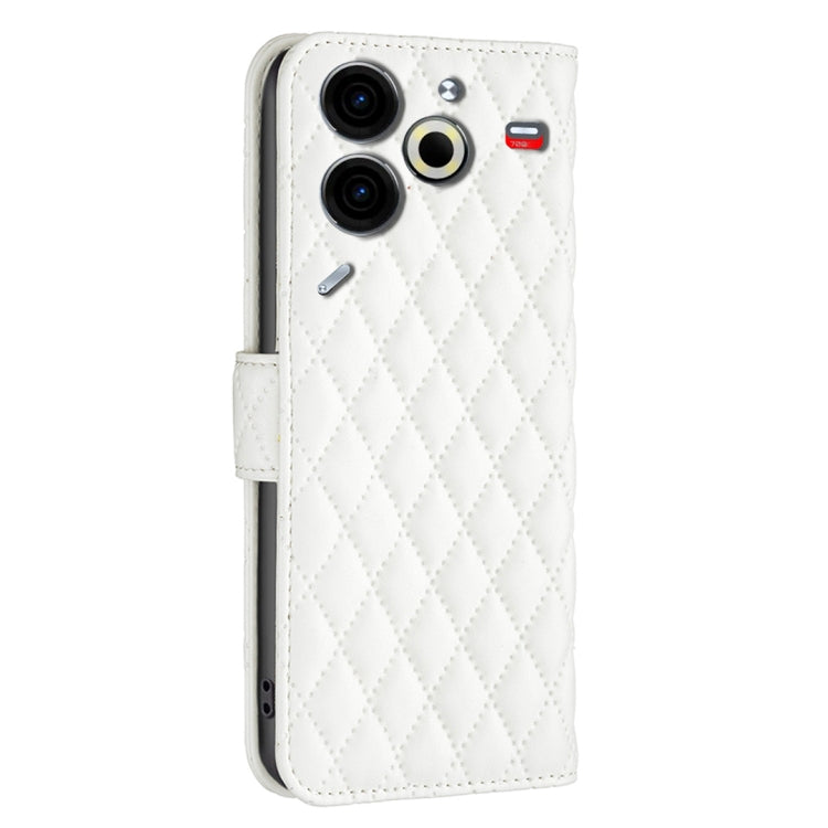 For Tecno Pova 6 Neo Diamond Lattice Wallet Flip Leather Phone Case