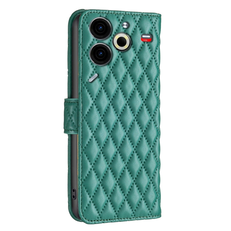 For Tecno Pova 6 Neo Diamond Lattice Wallet Flip Leather Phone Case