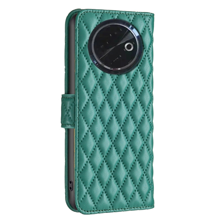 For Tecno Spark 30C Diamond Lattice Wallet Flip Leather Phone Case