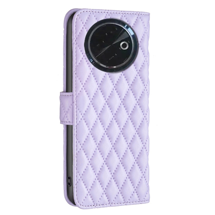 For Tecno Spark 30C Diamond Lattice Wallet Flip Leather Phone Case