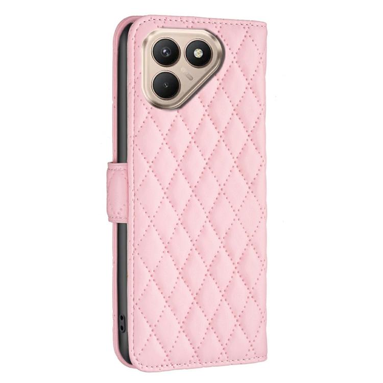 For Tecno Pova 7 Pro 5G Diamond Lattice Wallet Flip Leather Phone Case