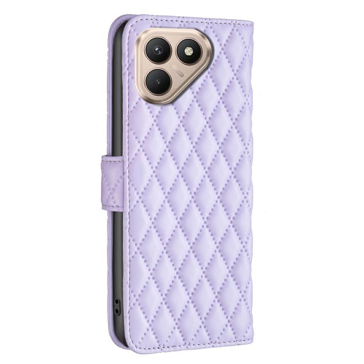 For Tecno Pova 7 Pro 5G Diamond Lattice Wallet Flip Leather Phone Case
