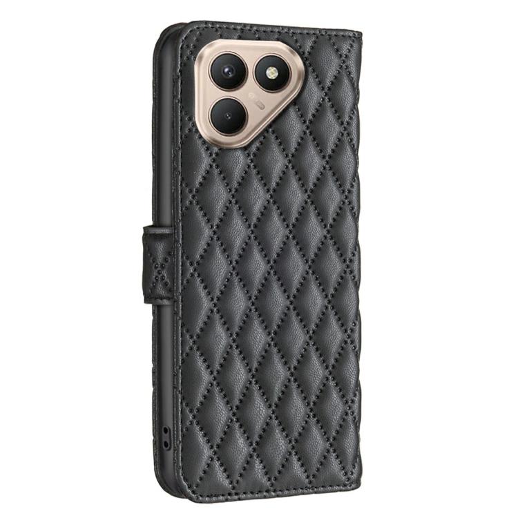 For Tecno Pova 7 Pro 5G Diamond Lattice Wallet Flip Leather Phone Case