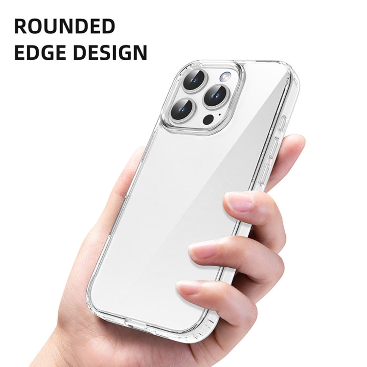 For iPhone 16 Pro Mutural Ice Series TPU Phone Case - Transparent