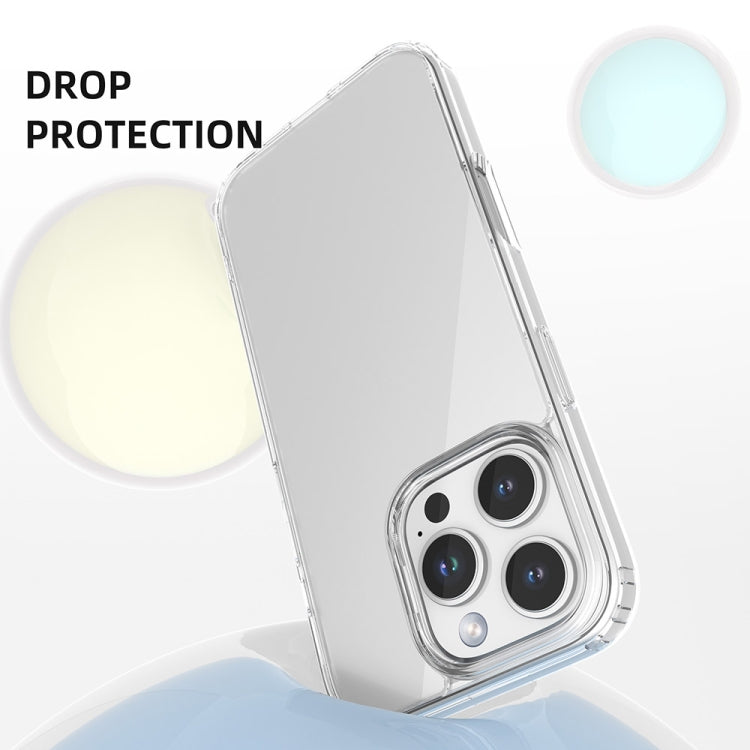 For iPhone 16 Pro Max Mutural Ice Series TPU Phone Case - Transparent
