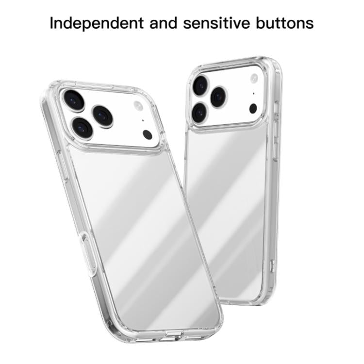 For iPhone 17 Pro Max Mutural Ice Series TPU Phone Case - Transparent