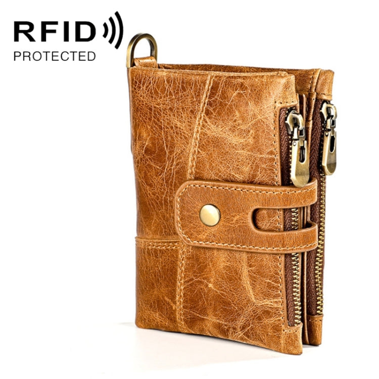 3515 Antimagnetic RFID Multi-function Leather Men Wallet with Card Holder