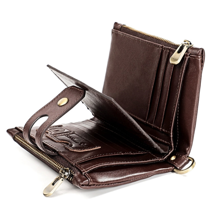 3515 Antimagnetic RFID Multi-function Leather Men Wallet with Card Holder