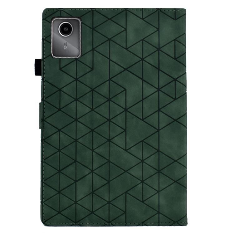 For Lenovo Xiaoxin Pad 11 2025 Rhombus TPU Smart Leather Tablet Case