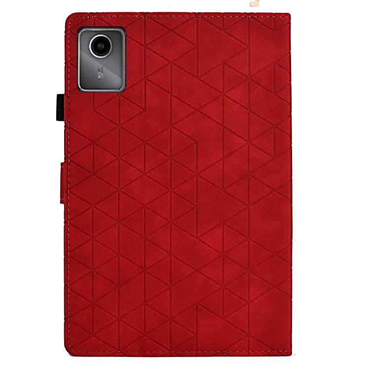 For Lenovo Xiaoxin Pad 11 2025 Rhombus TPU Smart Leather Tablet Case