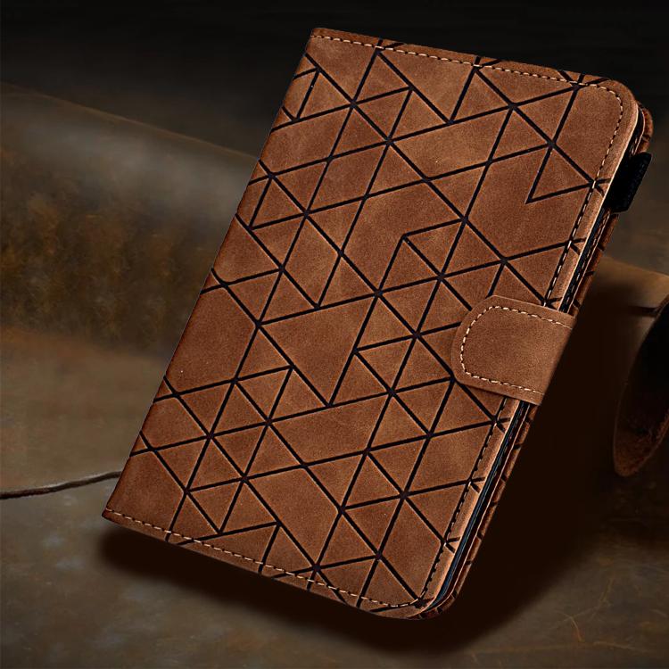 For Lenovo Xiaoxin Pad 11 2025 Rhombus TPU Smart Leather Tablet Case