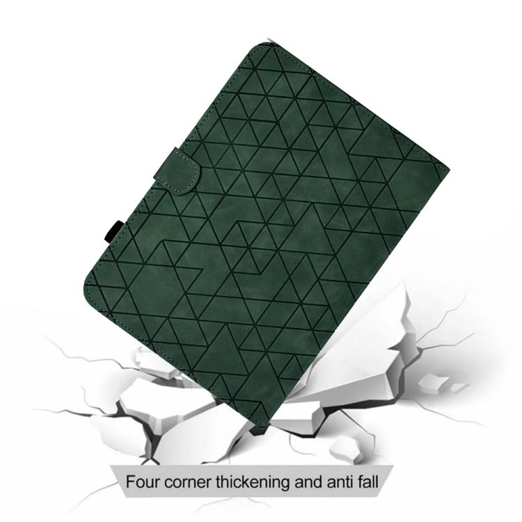 For Lenovo Xiaoxin Pad 12.1 2025 Rhombus TPU Smart Leather Tablet Case