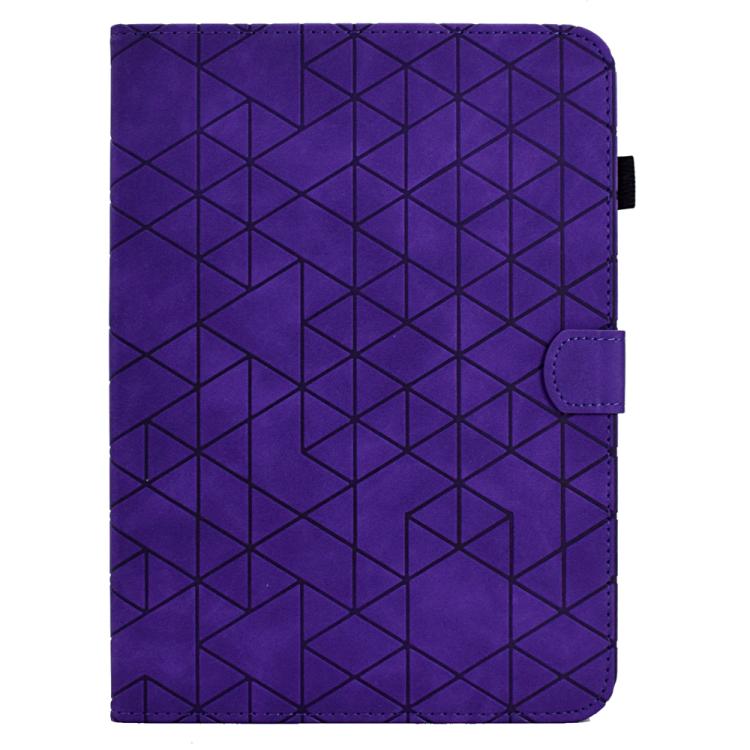 For Lenovo Xiaoxin Pad 12.1 2025 Rhombus TPU Smart Leather Tablet Case