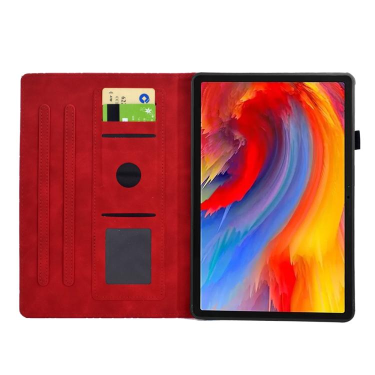 For Lenovo Xiaoxin Pad 12.1 2025 Rhombus TPU Smart Leather Tablet Case
