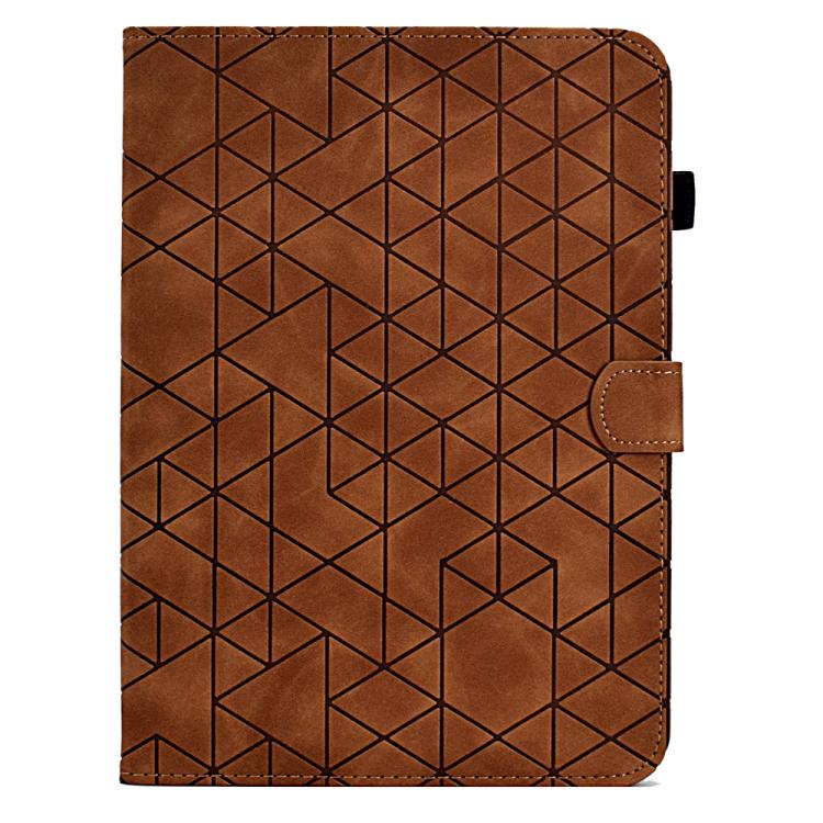 For Lenovo Xiaoxin Pad 12.1 2025 Rhombus TPU Smart Leather Tablet Case