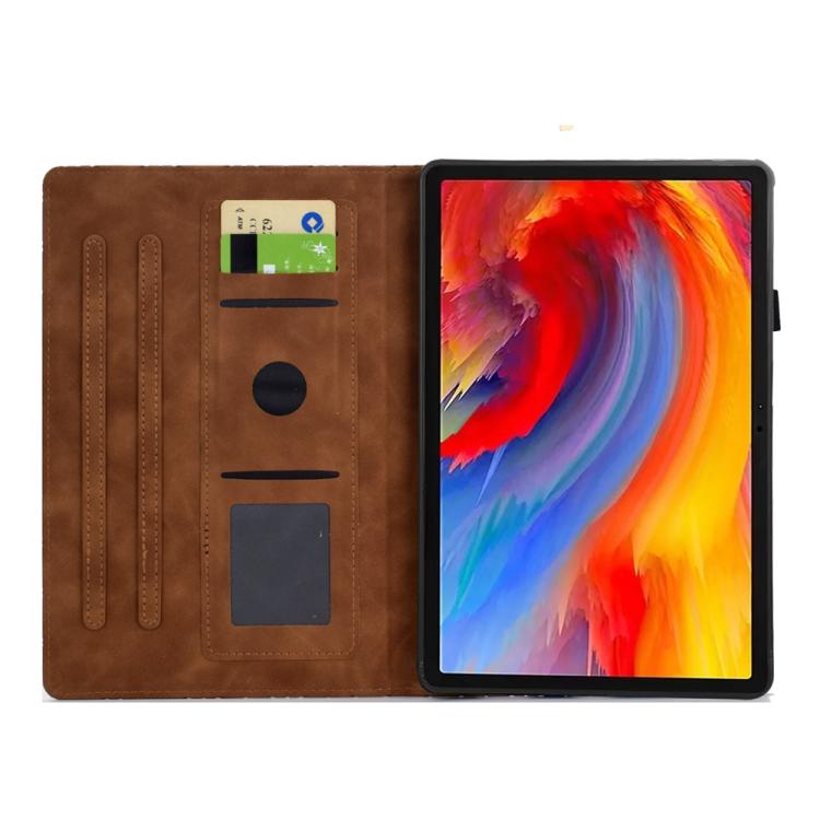 For Lenovo Xiaoxin Pad 12.1 2025 Rhombus TPU Smart Leather Tablet Case