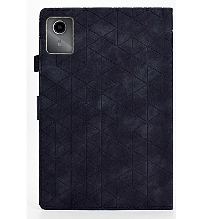For Lenovo Xiaoxin Pad 12.1 2025 Rhombus TPU Smart Leather Tablet Case
