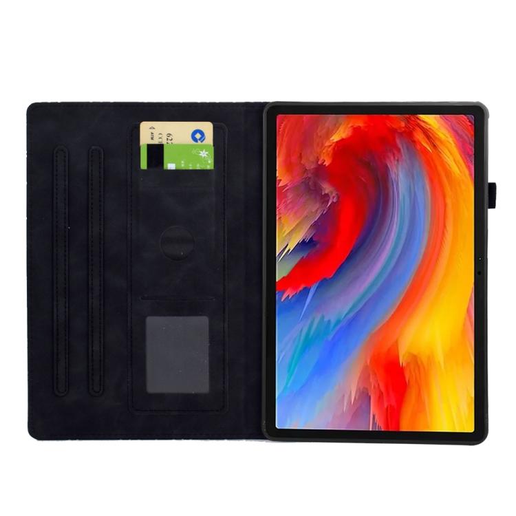 For Lenovo Xiaoxin Pad 12.1 2025 Rhombus TPU Smart Leather Tablet Case