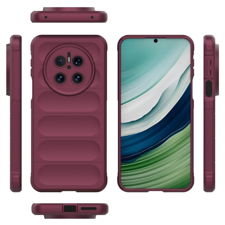 For Huawei Mate 70 5G Magic Shield TPU + Flannel Phone Case
