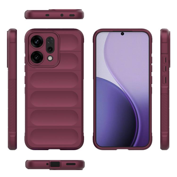 For Huawei nova 14 5G Magic Shield TPU + Flannel Phone Case