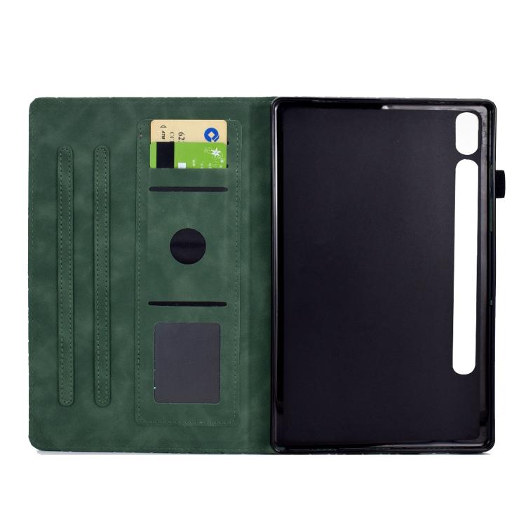 For Samsung Galaxy Tab S10 FE+ Rhombus TPU Smart Leather Tablet Case